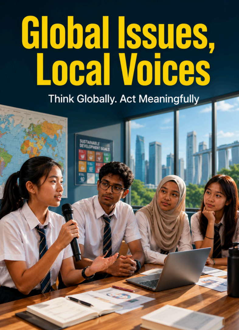 NewsREAD Edition #2 cover: Global Issues, Local Voices